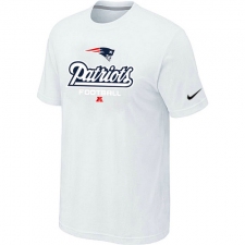 Nike New England Patriots Critical Victory NFL T-Shirt - White