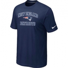 Nike New England Patriots Heart & Soul NFL T-Shirt - Dark Blue