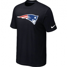 Nike New England Patriots Sideline Legend Authentic Logo Dri-FIT NFL T-Shirt - Black