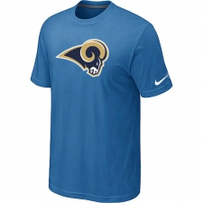 Nike Los Angeles Rams Sideline Legend Authentic Logo Dri-FIT NFL T-Shirt - Light Blue