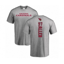 Football Arizona Cardinals #97 Zach Allen Ash Backer T-Shirt