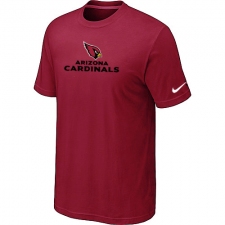 Nike Arizona Cardinals Authentic Logo NFL T-Shirt Red