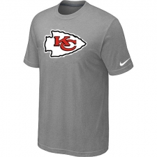 Nike Kansas City Chiefs Sideline Legend Authentic Logo Dri-FIT NFL T-Shirt - Light Grey