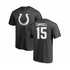 Football Indianapolis Colts #15 Parris Campbell Ash One Color T-Shirt