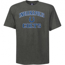 Indianapolis Colts Big & Tall Heart & Soul NFL T-Shirt - Grey