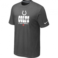 Nike Indianapolis Colts Critical Victory NFL T-Shirt - Dark Grey