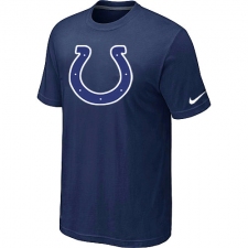 Nike Indianapolis Colts Sideline Legend Authentic Logo Dri-FIT NFL T-Shirt - Dark Blue