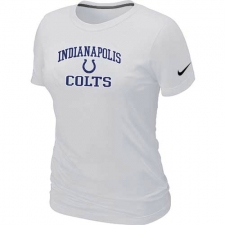 Nike Indianapolis Colts Women's Heart & Soul NFL T-Shirt - White