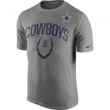 NFL Dallas Cowboys Nike Legend Icon Performance T-Shirt - Dark Gray
