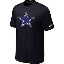 Nike Dallas Cowboys Sideline Legend Authentic Logo Dri-FIT NFL T-Shirt - Black