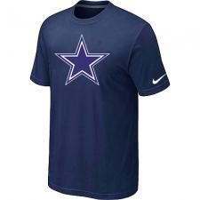 Nike Dallas Cowboys Sideline Legend Authentic Logo Dri-FIT NFL T-Shirt - Navy Blue