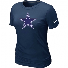 Nike Dallas Cowboys Women's Legend Logo Dri-FIT NFL T-Shirt - Dark Blue