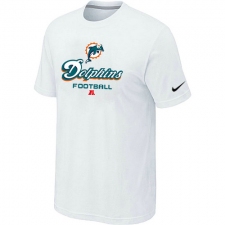 Nike Miami Dolphins Critical Victory NFL T-Shirt - White