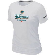 Nike Miami Dolphins Women's Critical Victory NFL T-Shirt - White