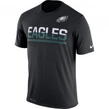 NFL Men's Philadelphia Eagles Nike Black Team Practice Legend Performance T-Shirt