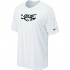 Nike Philadelphia Eagles Authentic Logo NFL T-Shirt - White