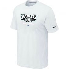 Nike Philadelphia Eagles Critical Victory NFL T-Shirt - White
