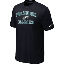 Nike Philadelphia Eagles Heart & Soul NFL T-Shirt - Black