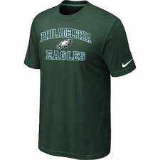 Nike Philadelphia Eagles Heart & Soul NFL T-Shirt - Dark Green