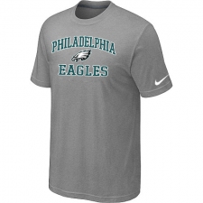Nike Philadelphia Eagles Heart & Soul NFL T-Shirt - Grey