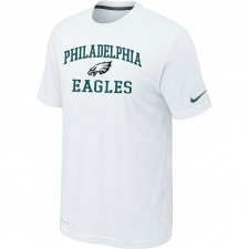 Nike Philadelphia Eagles Heart & Soul NFL T-Shirt - White