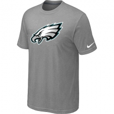 Nike Philadelphia Eagles Sideline Legend Authentic Logo Dri-FIT NFL T-Shirt - Light Grey