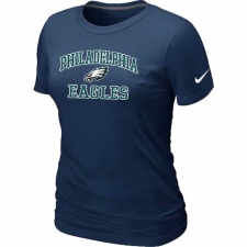 Nike Philadelphia Eagles Women's Heart & Soul NFL T-Shirt - Dark Blue
