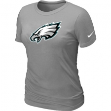 Nike Philadelphia Eagles Women's Legend Logo Dri-FIT NFL T-Shirt - Grey