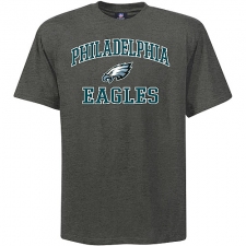 Philadelphia Eagles Big & Tall Heart & Soul NFL T-Shirt - Grey