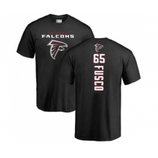 Football Atlanta Falcons #65 Brandon Fusco Black Backer T-Shirt