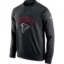 NFL Men's Atlanta Falcons Nike Black Sideline Circuit Performance Sweatshirt