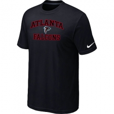 Nike Atlanta Falcons Heart & Soul NFL T-Shirt - Black