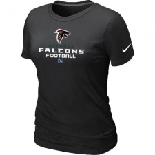 Nike Atlanta Falcons Women's Critical Victory NFL T-Shirt - Black