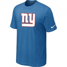 Nike New York Giants Sideline Legend Authentic Logo Dri-FIT NFL T-Shirt - Light Blue