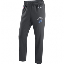 NFL Men's Detroit Lions Nike Anthracite Circuit Sideline Performance Pants