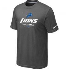 Nike Detroit Lions Critical Victory NFL T-Shirt - Dark Grey
