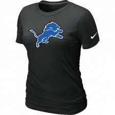 Nike Detroit Lions Women's Legend Logo Dri-FIT NFL T-Shirt - Black