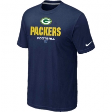 Nike Green Bay Packers Critical Victory NFL T-Shirt - Dark Blue