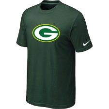 Nike Green Bay Packers Sideline Legend Authentic Logo Dri-FIT NFL T-Shirt - Dark Green