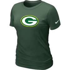 Nike Green Bay Packers Women's Legend Logo Dri-FIT NFL T-Shirt - Dark Green