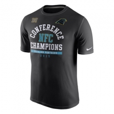 NFL Carolina Panthers Nike 2015 NFC Conference Champions Arch Legend T-Shirt - Black
