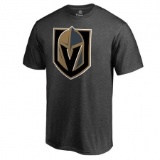NHL Men's Vegas Golden Knights Dark Grey Primary Logo T-Shirt