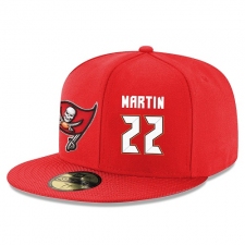 NFL Tampa Bay Buccaneers #22 Doug Martin Stitched Snapback Adjustable Player Hat - Red/White