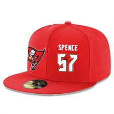 NFL Tampa Bay Buccaneers #57 Noah Spence Stitched Snapback Adjustable Player Hat - Red/White
