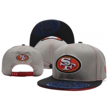 NFL San Francisco 49ers Stitched Snapback Hats 086