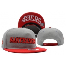 NFL San Francisco 49ers Stitched Snapback Hats 092
