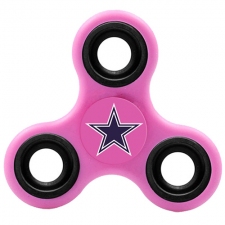 NFL Dallas Cowboys 3 Way Fidget Spinner K1 - Pink