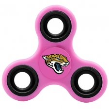 NFL Jacksonville Jaguars 3 Way Fidget Spinner K17 - Pink