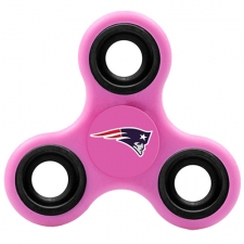 NFL New England Patriots 3 Way Fidget Spinner K7 - Pink