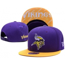 NFL Minnesota Vikings Stitched Snapback Hats 027